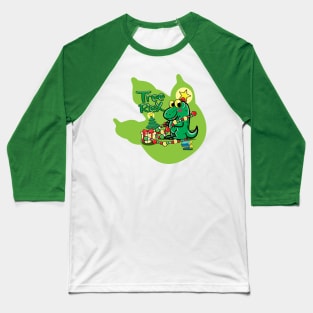 Baby Tree Rex Baseball T-Shirt